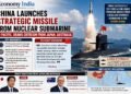 China Tests Strategic Missile from Nuclear Submarine in Pacific, Draws Criticism from Japan and Australia