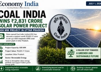 Coal India Wins ₹2,831 Crore Contract for 600 MW Solar Power Project in Uttar Pradesh