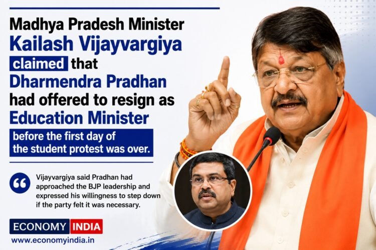 Dharmendra Pradhan Had Offered to Resign on First Day of Student Protest: Kailash Vijayvargiya