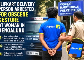 Flipkart Delivery Executive Arrested for Alleged Obscene Act at Woman's Home in Bengaluru 4 Flipkart Delivery Executive Arrested