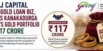 Godrej Capital Enters Gold Loan Business with ₹117 Crore Acquisition of Kanakadurga Finance Portfolio