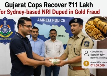 Gujarat Police Recover 11 Lakh for Sydney-Based NRI