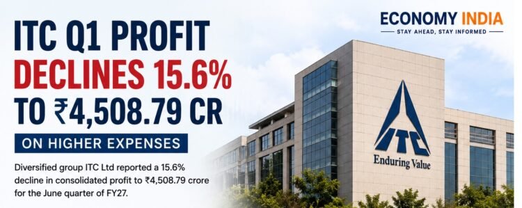 ITC Q1 Profit Falls 15.6% to ₹4,508.79 Crore as Higher Expenses Weigh on Earnings 1 ITC Q1 Profit Falls 15.6% to ₹4,508.79 Crore as Higher Expenses Weigh on Earnings