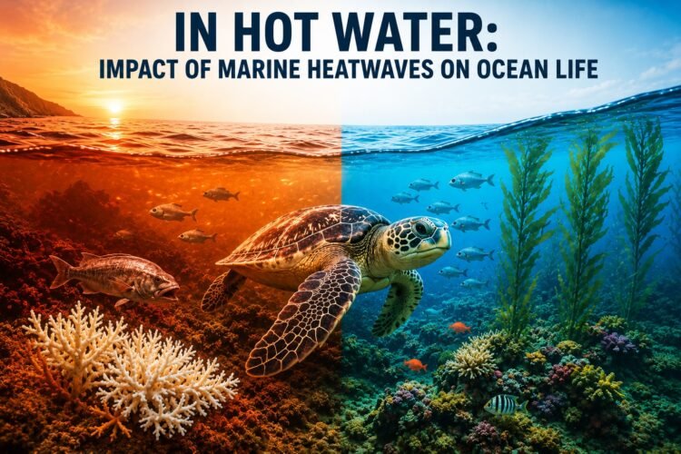 In Hot Water: How Marine Heatwaves Are Changing Life Beneath the Sea 1 In Hot Water: Marine Heatwaves Threaten Ocean Life