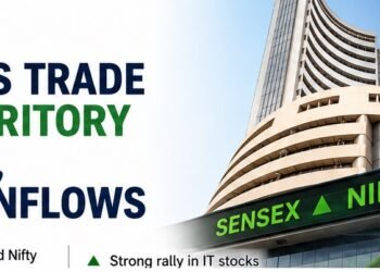 Indian Stock Markets Trade Higher as IT Stocks, Foreign Fund Inflows Lift Sentiment