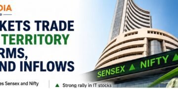 Indian Stock Markets Trade Higher as IT Stocks, Foreign Fund Inflows Lift Sentiment