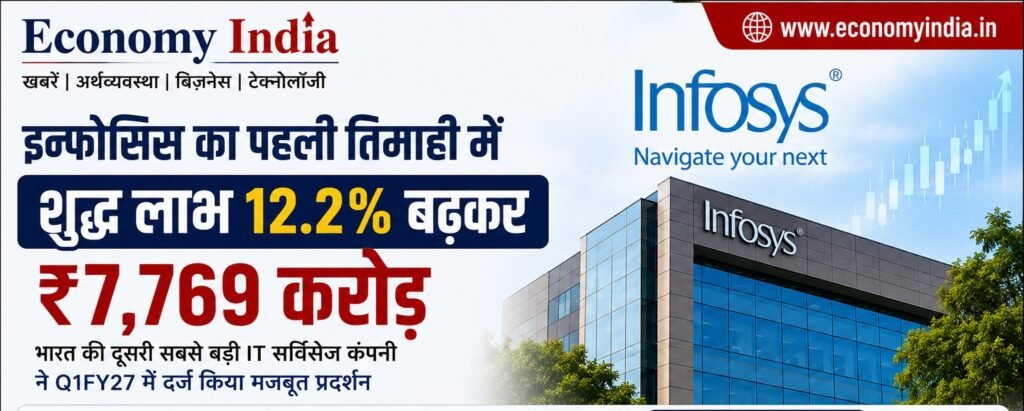 Infosys Q1 Net Profit Rises 12.2 to ₹7769 Crore 2