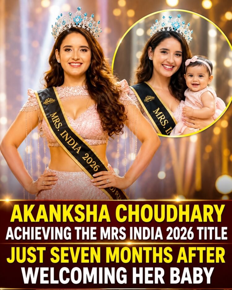 Akanksha Choudhary Mrs India 2026