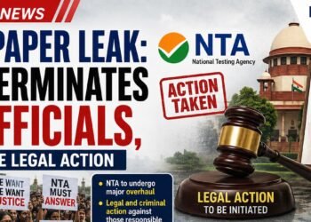 NTA Terminates 47 Officials in Major NEET Paper Leak Crackdown, Legal Action to Follow