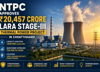 NTPC Approves ₹20,457 Crore Investment for 1,600 MW Lara Stage-III Thermal Power Project in Chhattisgarh