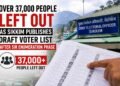 Over 37,000 Left Out of Sikkim Draft Voter List After Special Revision