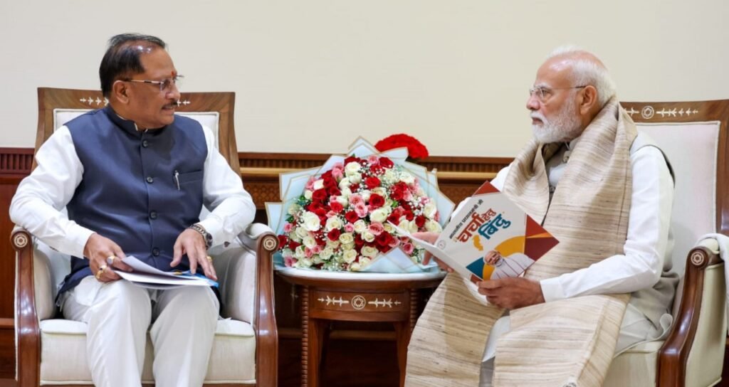 PM Modi, Chhattisgarh CM Vishnu Deo Sai Discuss Bastar Vision, Industrial Growth and ₹10,500-Crore Urea Project
