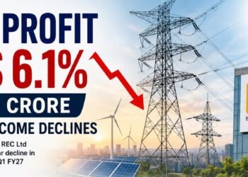 REC Q1 Profit Falls Over 6% to ₹4,193 Crore as Interest Income Declines