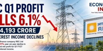 REC Q1 Profit Falls Over 6% to ₹4,193 Crore as Interest Income Declines