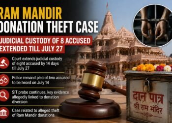 Ram Mandir Donation Theft Case: Court Extends Judicial Custody of 8 Accused Till July 27