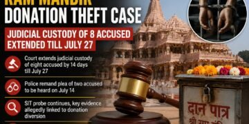 Ram Mandir Donation Theft Case: Court Extends Judicial Custody of 8 Accused Till July 27