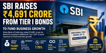 SBI Raises ₹4,691 Crore Through AT-1 Bonds to Support Business Growth