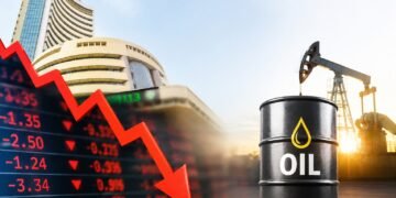 Indian Stock Market Falls as West Asia Tensions and Rising Crude Oil Prices Weigh on Sentiment