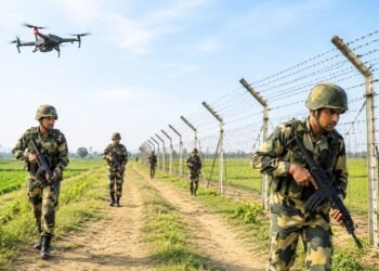 Suspected Cross-Border Drones Trigger Security Searches in J&K's Samba and Kathua 5 Suspected Cross-Border Drones Trigger Search Operations