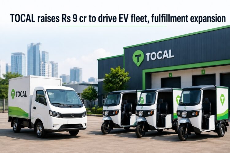 EV Logistics Startup TOCAL Raises 9 Crore to Expand Fleet and Fulfillment Network 1 TOCAL Raises ₹9 Crore to Expand EV Fleet and Logistics Network