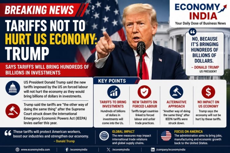 Trump Defends New Tariffs, Says They Will Boost Investment and Not Hurt US Economy