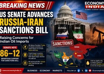 US Senate Advances Russia-Iran Sanctions Bill, Raising Concerns for Indian Oil Imports
