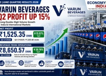 Varun Beverages Q2 Profit Rises 15% to ₹1,525 Crore on Strong Volume Growth