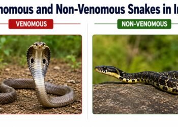 Venomous and Non-Venomous Snakes in India