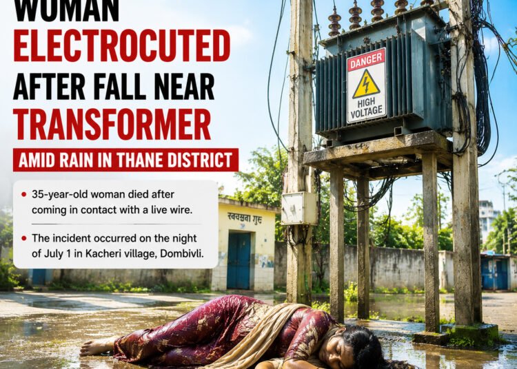 Woman Electrocuted After Falling Near Transformer