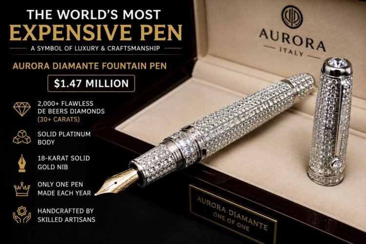The World's Most Expensive Pen: A Symbol of Luxury and Craftsmanship 1 World's Most Expensive