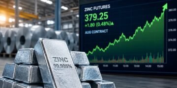Zinc Futures Rise 0.48% on Strong Spot Demand