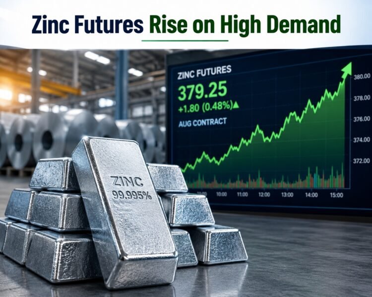 Zinc Futures Rise 0.48% on Strong Spot Demand