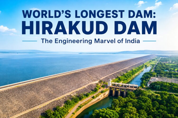 World's Longest Dam: Hirakud Dam – India's Engineering Marvel 1 World's Longest Dam: Hirakud Dam