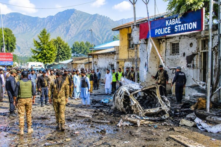 14 Dead in Suicide Blast During Peace Rally in Northwest Pakistan 1 14 Dead in Suicide Blast During Peace Rally