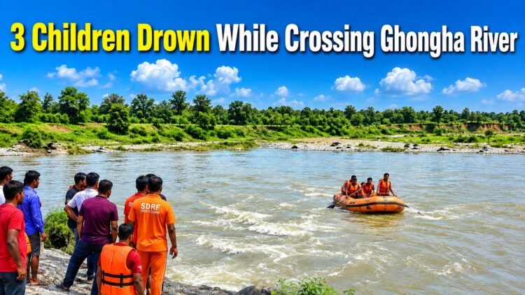 3 Children Drown While Crossing Ghongha River