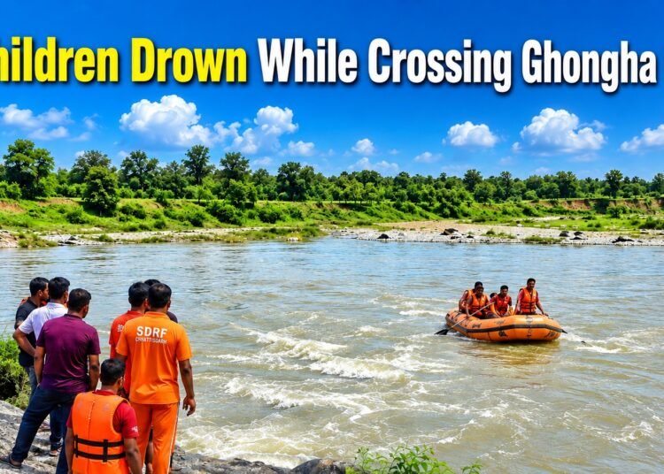 3 Children Drown While Crossing Ghongha River
