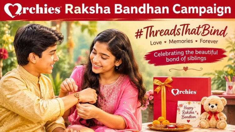 Archies Celebrates Sibling Bonds with ThreadsThatBind Raksha Bandhan Campaign 1 Archies Raksha Bandhan Campaign