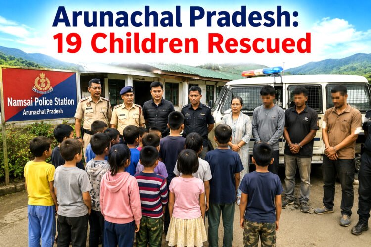 Arunachal Pradesh: 19 Children Rescued