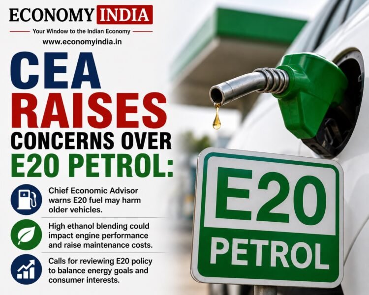 CEA Raises Concerns Over E20 Petrol: Calls for E10 Availability for Older Vehicles, Warns of Food Inflation Risks