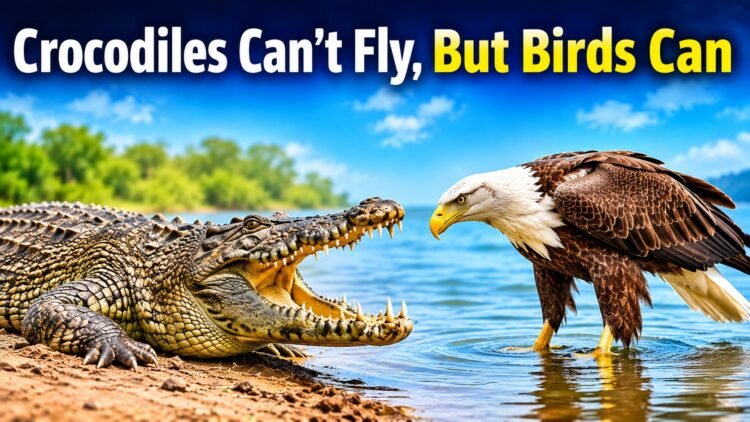 Crocodiles Can’t Fly, But Birds Can