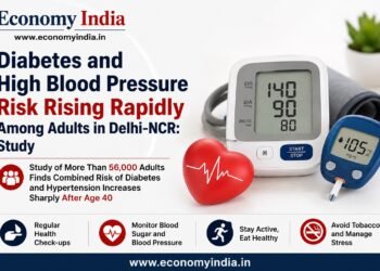 Diabetes and High Blood Pressure Risk Rising Rapidly Among Adults in Delhi-NCR: Study