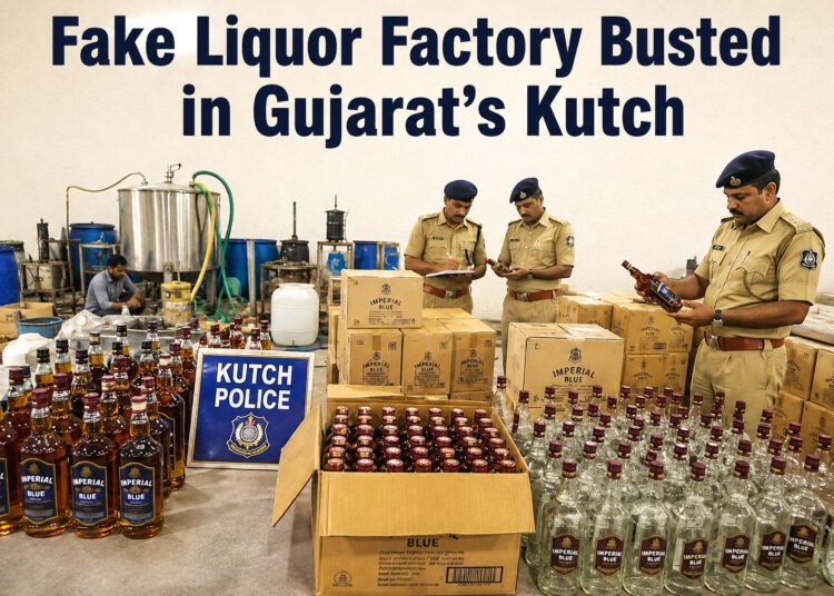 Fake Liquor Factory Busted