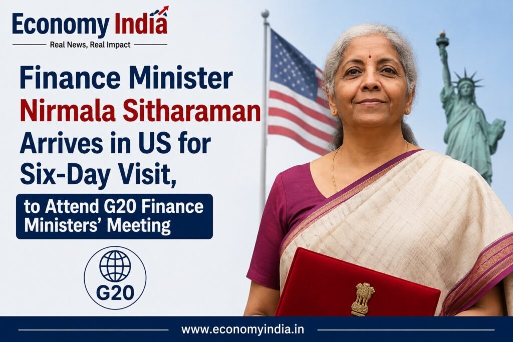 Finance Minister Nirmala Sitharaman Arrives in US for Six-Day Visit, to Attend G20 Finance Ministers’ Meeting 2 Finance Minister Nirmala Sitharaman