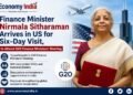 Finance Minister Nirmala Sitharaman Arrives in US for Six-Day Visit, to Attend G20 Finance Ministers’ Meeting