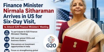 Finance Minister Nirmala Sitharaman Arrives in US for Six-Day Visit, to Attend G20 Finance Ministers’ Meeting