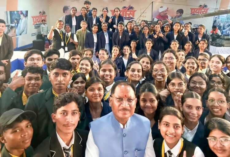 From Education to a Developed Chhattisgarh: CM Vishnu Deo Sai Shares Vision with NEET Achievers 1 From Education to a Developed Chhattisgarh: CM Vishnu Deo Sai Shares Vision with NEET Achievers