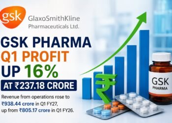 GSK Pharma Q1 Profit Rises 16% to ₹237 Crore as Revenue Climbs 17% in Strong FY27 Start