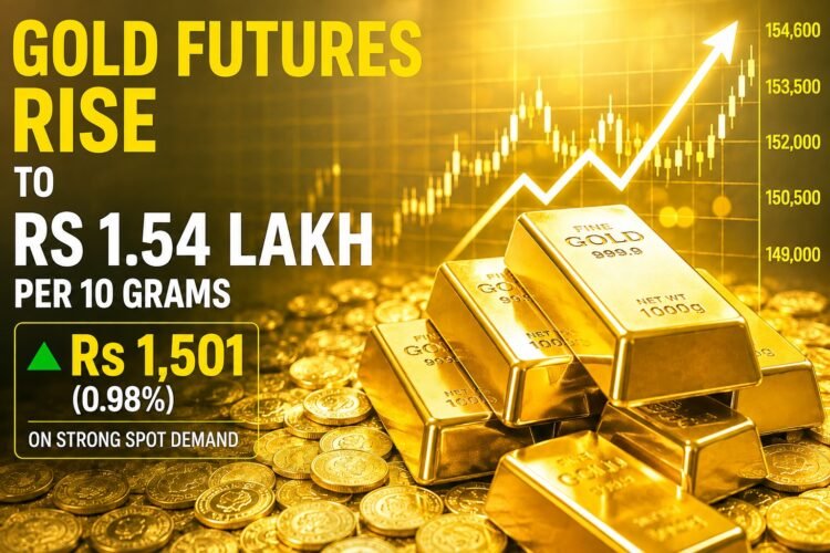Gold Futures Rise to Rs 1.54 Lakh per 10 Grams on Strong Spot Demand 1 Gold Futures Rise