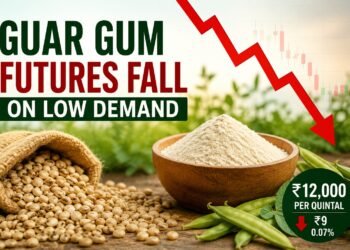Guar Gum Futures Fall