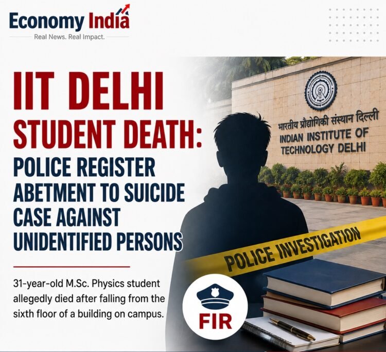 IIT Delhi Student Death: Police Register Abetment to Suicide Case Against Unidentified Persons